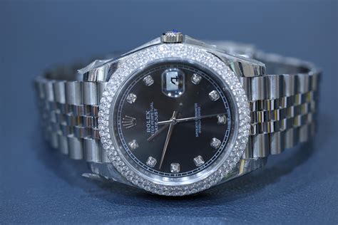 lab diamond rolex for sale